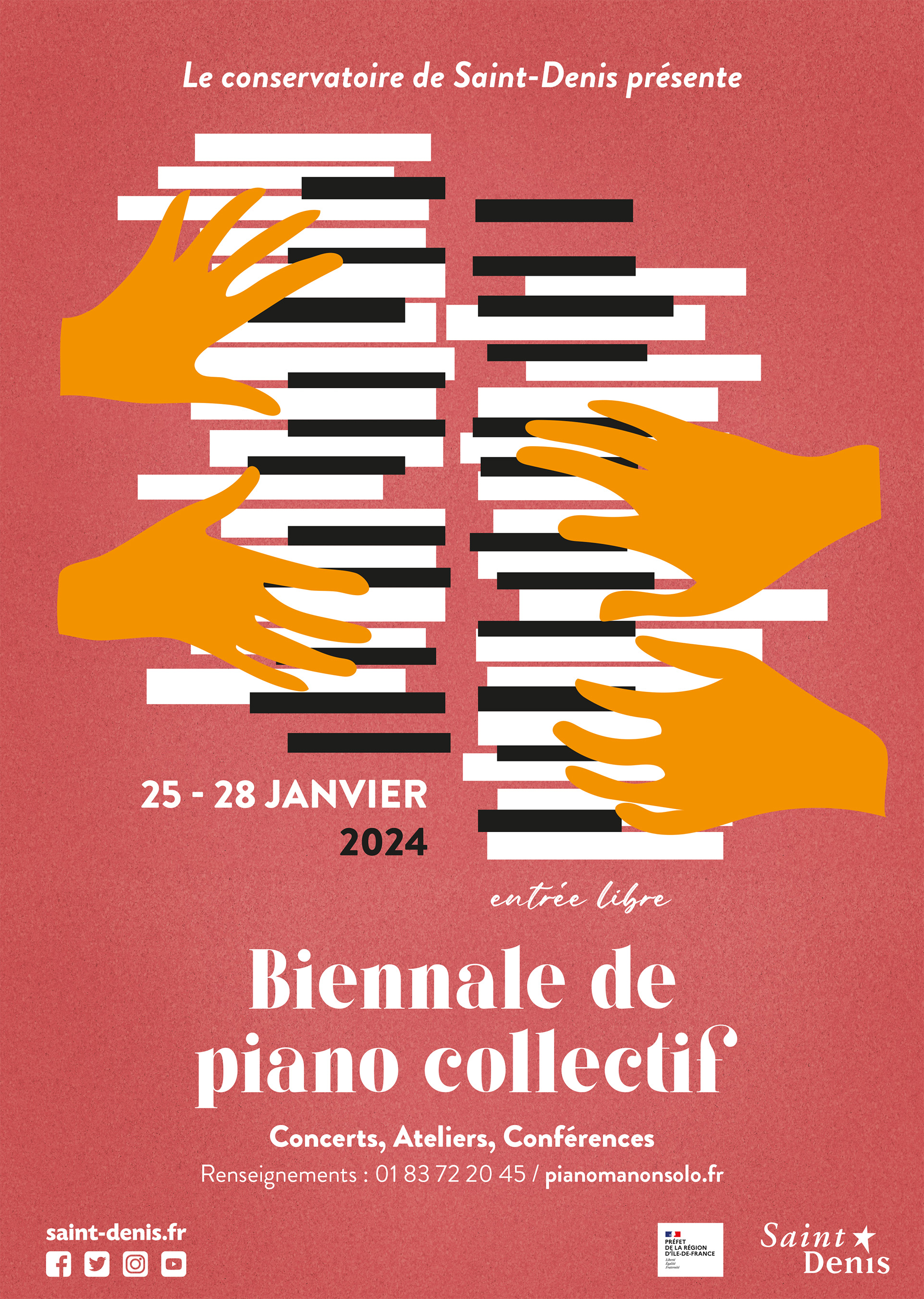Biennale Piano collectif 2024 - Saint-Denis